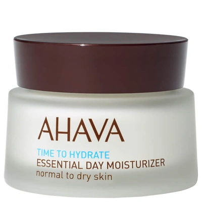 Shop Ahava Essential Day Moisturizer For Normal To Dry Skin 1.7 oz
