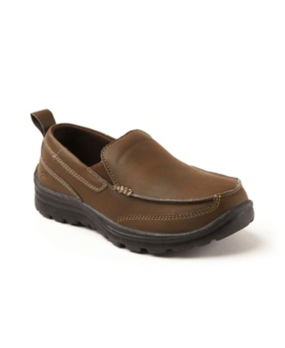 Shop Deer Stags Little And Big Boys Zesty Dress Casual Slip-on In Brown