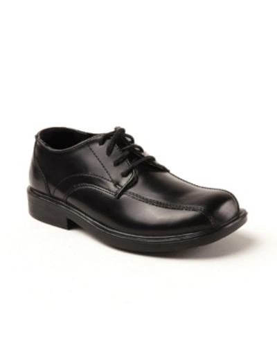 Deer Stags Little And Big Boys Gabe Lace-up Dress Comfort Shoe In Black