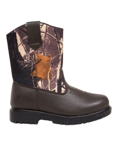 Shop Deer Stags Little And Big Boys Tour Waterproof Pull On Boot In Camouflage