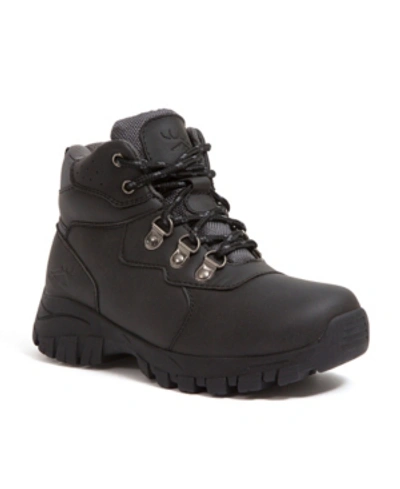 Shop Deer Stags Little And Big Boys And Girls Gorp Thinsulate Waterproof Comfort Hiker In Black