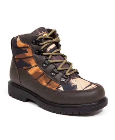 Shop Deer Stags Little And Big Boys Water Resistant Camo Hiker Boot