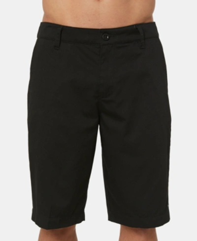 Shop O'neill Men's Redwood Chino Shorts In Black