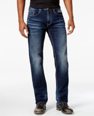 Shop Buffalo David Bitton Men's Relaxed Straight Fit Driven-x Stretch Jeans In Indigo