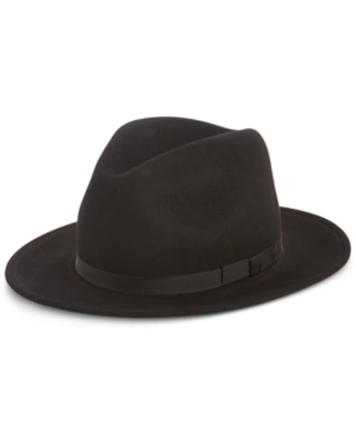 Country Gentlemen Hats, Wilton Wool Fedora In Black