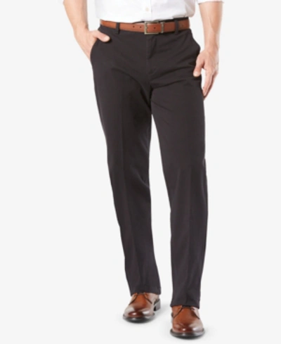 Shop Dockers Men's Big & Tall Workday Classic Fit Smart 360 Flex Stretch Khakis In Black