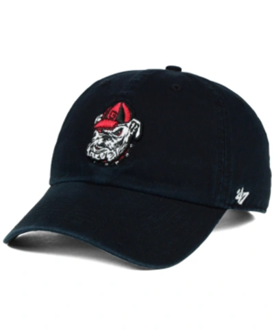 Shop 47 Brand Georgia Bulldogs Clean Up Cap In Black