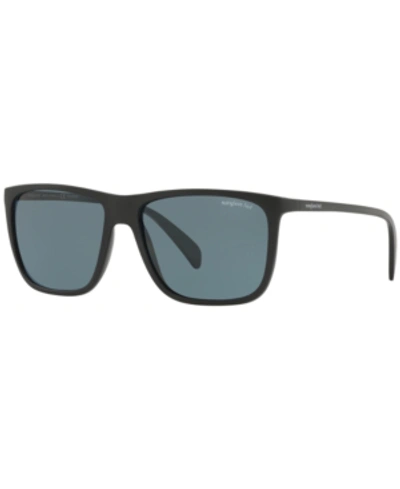 Shop Sunglass Hut Collection Polarized Sunglasses, Hu2004 57 In Black/black Polarized