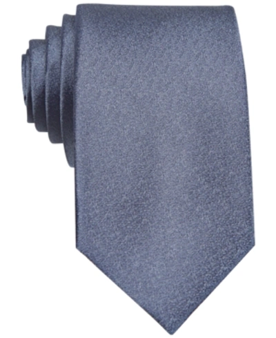 Shop Bar Iii Sable Solid Tie, Created For Macy's In Charcoal