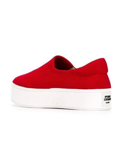 Shop Opening Ceremony Platform Sneakers In Red