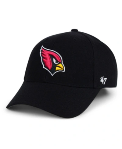 Shop 47 Brand Arizona Cardinals Mvp Cap In Black