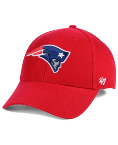 Shop 47 Brand New England Patriots Mvp Cap In Red