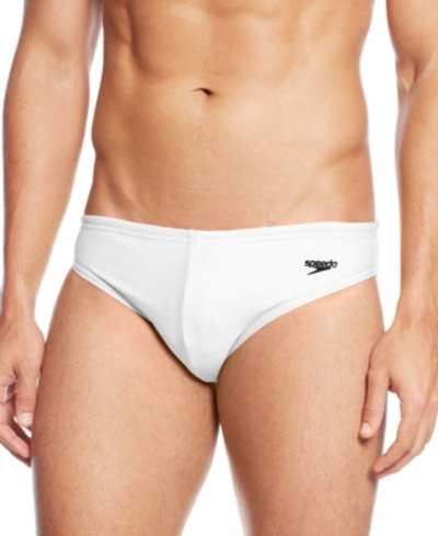 Shop Speedo Swimwear, Solar 1'' Swim Briefs In White