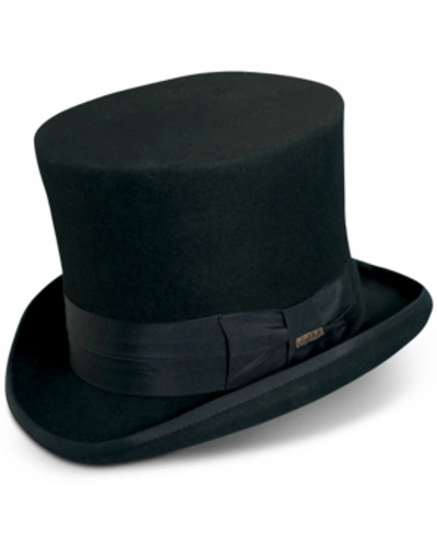 Shop Scala Men's Top Hat In Black