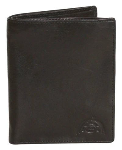 Shop Dopp Men's  Carson Rfid Travel Wallet In Black