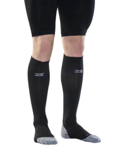 Shop Zensah Tech Compression Socks In Black