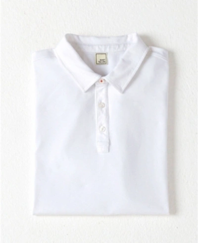 Shop Swet Tailor All-in Stretch Polo Shirt In White