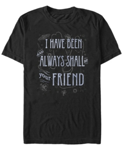 Shop Star Trek Men's The Original Series Always Be Your Hand Short Sleeve T-shirt In Black