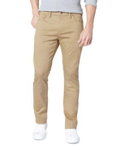 Shop Dockers Men's Jean-cut Supreme Flex Slim Fit Pants, Created For Macy's In New British Khaki