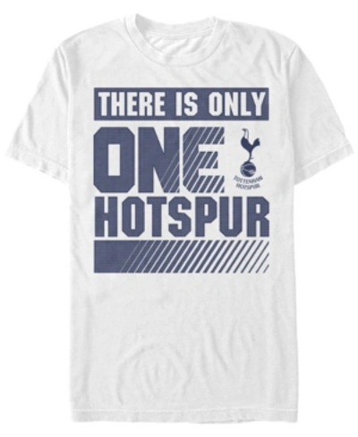 Shop Tottenham Hotspur Football Club Men's There Is Only One Short Sleeve T-shirt In White