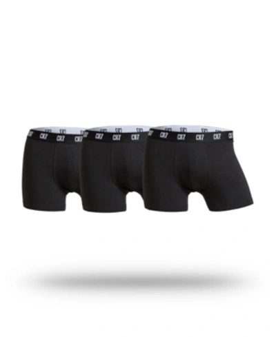 Shop Cr7 Cristiano Ronaldo Men's Trunk, 3 Pack In Black