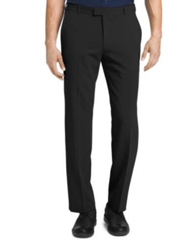 Shop Van Heusen Men's Flex Straight-fit Dress Pants In Charcoal