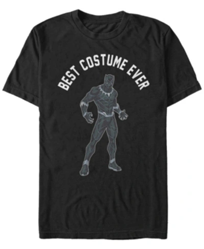 Shop Fifth Sun Marvel Men's Black Panther Best Costume Ever Short Sleeve T-shirt