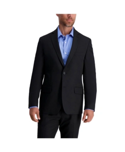 Shop Louis Raphael Stretch Solid Skinny Fit Suit Separate Jacket In Black