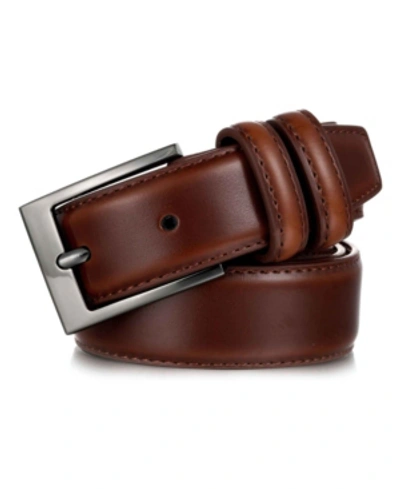 Shop Mio Marino Men's Classy Prong Buckle Belt In Brown
