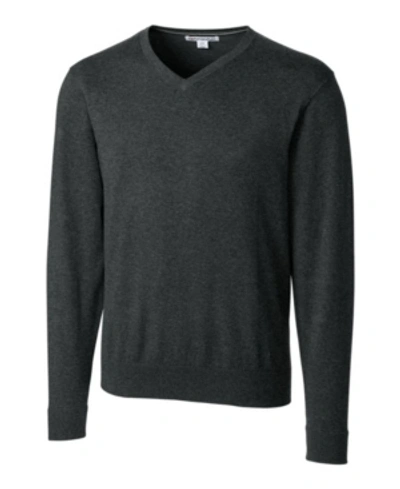 Shop Cutter & Buck Cutter And Buck Men's Big And Tall Lakemont V-neck Sweater In Charcoal