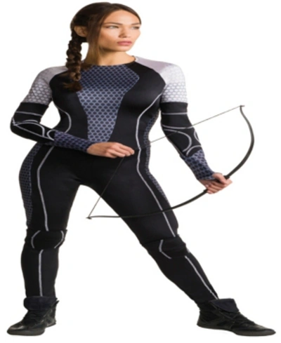 Shop Buyseasons Buy Seasons Women's The Hunger Games: Catching Fire Katniss Costume In Black
