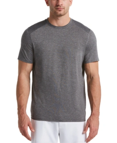 Shop Pga Tour Men's Heathered T-shirt In Grey Heath