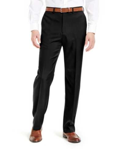 Shop Dockers Men's Classic-fit Solid Performance Dress Pants In Black