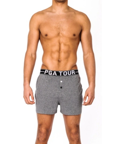 Shop Pga Tour Boxer Short In Gray