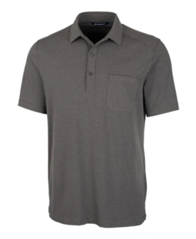 Shop Cutter & Buck Men's Big And Tall Advantage Jersey Polo T-shirt In Elemental