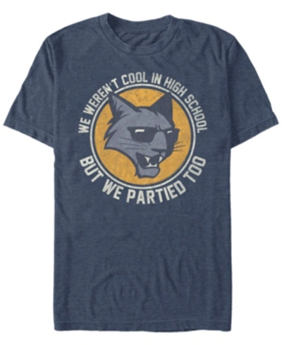 Shop Fifth Sun But We Partied Too Short Sleeve T- Shirt In Navy