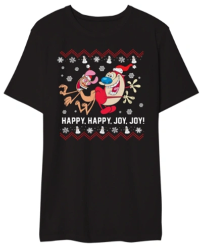 Shop Hybrid Happy Happy Joy Joy Men's Graphic T-shirt In Happy Happy Joy Joy Mens Graphic T-shirt