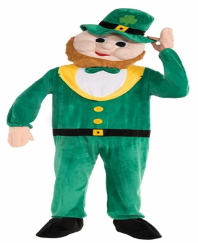 Shop Buyseasons Buy Seasons Men's Leprechaun Mascot Costume In Green