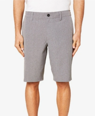 Shop O'neill Men's Reserve 21" Heather Hybrid Shorts In Gray