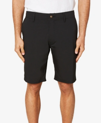 Shop O'neill Men's Stockton Hybrid Shorts In Black