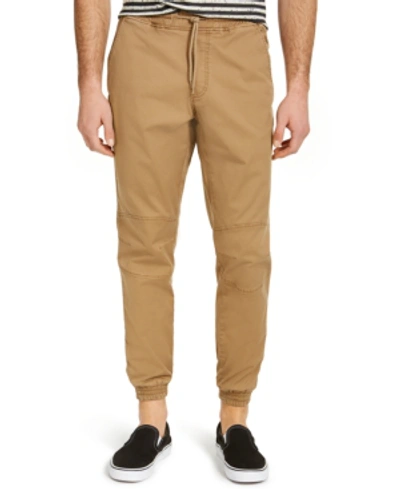 Shop Sun + Stone Men's Articulated Jogger Pants, Created For Macy's In Dull Gold