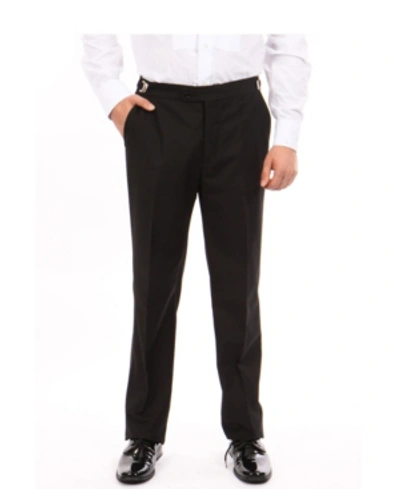 Bryan Michaels Men's Skinny Modern Fit Tuxedo Dress Pants In Black
