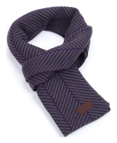 Shop Gallery Seven Men's Soft Knit Winter Scarves In Fuchsia