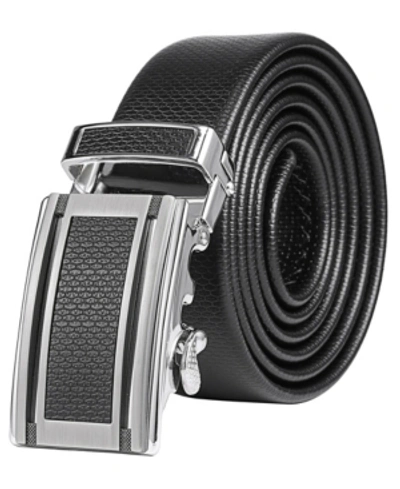Shop Mio Marino Men's Casual Designer Ratchet Belts In Black