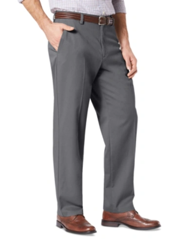 Shop Dockers Relaxed Fit Easy Pleated Khaki Pants In Gray