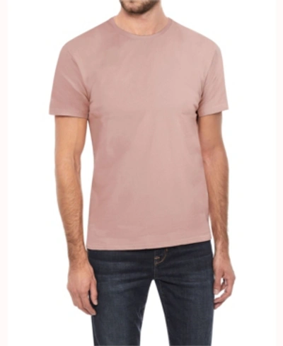 Shop X-ray Men's Basic Crew Neck Short Sleeve T-shirt In Dusty Peach
