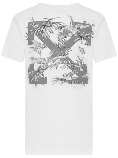 Shop Off-white Reflective Brids T-shirt