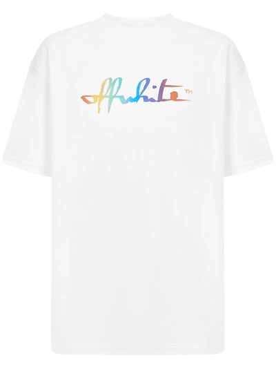 Shop Off-white Rainbow T-shirt