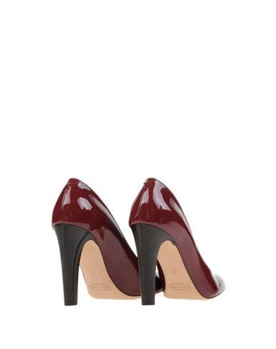 Shop Marc Jacobs Pump In Brick Red