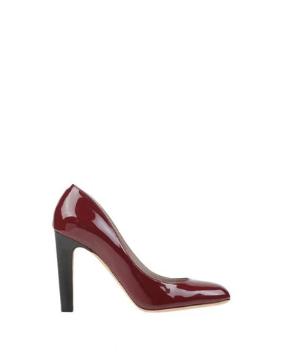 Marc Jacobs Pump In Brick Red